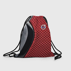 Рюкзак-мешок Volvo Logo Texture, цвет: 3D-принт