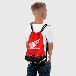 Рюкзак-мешок Honda sport брызги, цвет: 3D-принт — фото 2