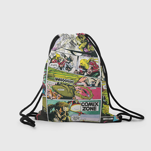 Мешок для обуви Comix zone mutants / 3D-принт – фото 2