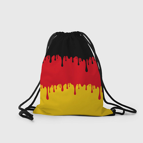 Мешок для обуви Флаг Германии потёки / 3D-принт – фото 2