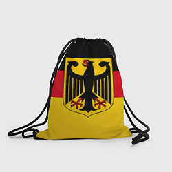 Рюкзак-мешок Германия - Germany, цвет: 3D-принт