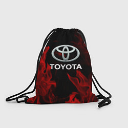 Рюкзак-мешок Toyota Red Fire, цвет: 3D-принт