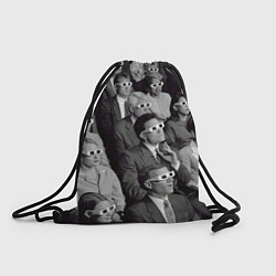 Рюкзак-мешок Люди смотрят кино в 3d очках, цвет: 3D-принт