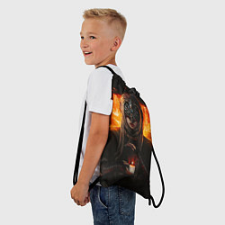 Рюкзак-мешок FIRE KEEPER Dark SOULS III Дарк соулс, цвет: 3D-принт — фото 2