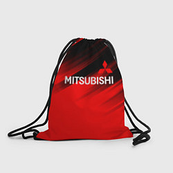 Рюкзак-мешок Mitsubishi - Red Sport, цвет: 3D-принт