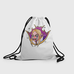 Рюкзак-мешок Invoker Инвокер Dota2, цвет: 3D-принт