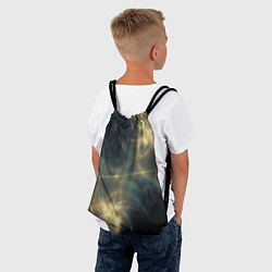 Рюкзак-мешок Абстрактное свечение, цвет: 3D-принт — фото 2