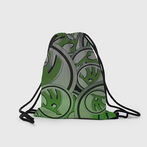 Мешок для обуви Skoda Carbone Pattern / 3D-принт – фото 2