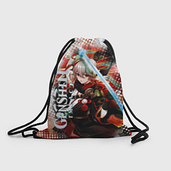 Рюкзак-мешок Каэдэхара Кадзуха-странствующий самурай, цвет: 3D-принт