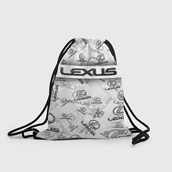 Рюкзак-мешок LEXUS BIG EMBLEMA PATTERN, цвет: 3D-принт