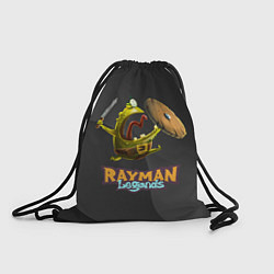 Рюкзак-мешок Rayman Legends Black, цвет: 3D-принт