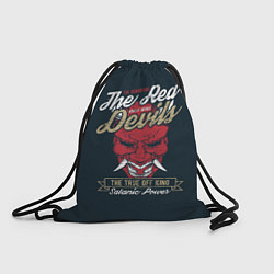 Рюкзак-мешок Красный Дьявол, цвет: 3D-принт