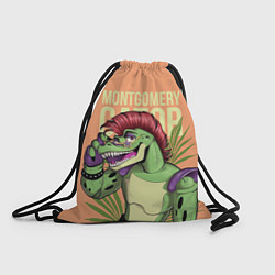 Рюкзак-мешок Аллигатор Монтгомери, цвет: 3D-принт