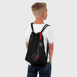 Рюкзак-мешок AMG MERCEDES ТЕХНОЛОГИИ, цвет: 3D-принт — фото 2