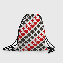 Рюкзак-мешок Карточные Масти Card Suits, цвет: 3D-принт