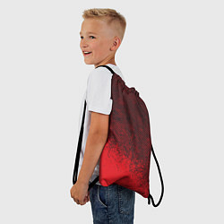 Рюкзак-мешок RED GRUNGE SPORT GRUNGE, цвет: 3D-принт — фото 2