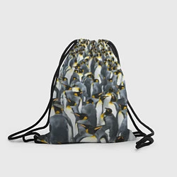 Рюкзак-мешок Пингвины Penguins, цвет: 3D-принт