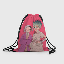 Рюкзак-мешок Ген и Сэнку, цвет: 3D-принт