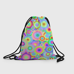 Рюкзак-мешок Disco-Tie-Dye, цвет: 3D-принт