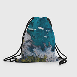 Рюкзак-мешок SWIMMING WITH SHARKS, цвет: 3D-принт