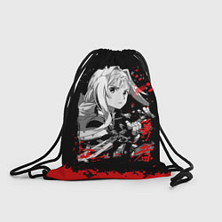 Рюкзак-мешок Алиса Цуберг, цвет: 3D-принт
