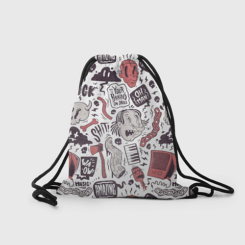 Мешок для обуви Amazing graffiti / 3D-принт – фото 2