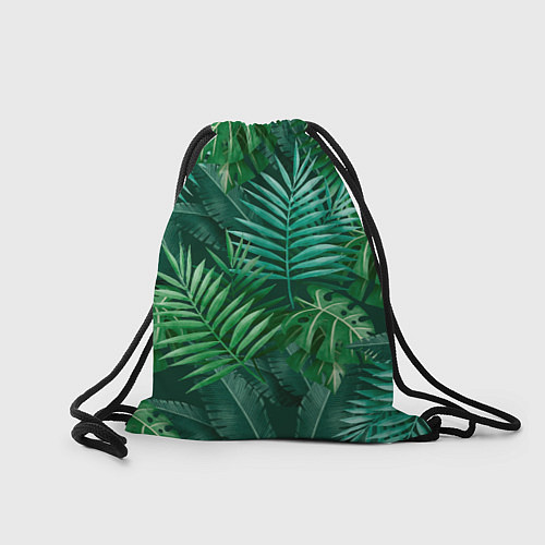 Мешок для обуви Tropical plants pattern / 3D-принт – фото 2