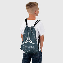 Рюкзак-мешок MERCEDES - ЗВЕЗДА Молнии, цвет: 3D-принт — фото 2