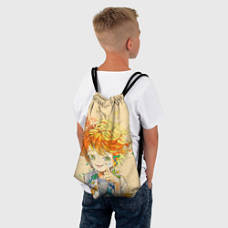 Рюкзак-мешок Позитивная Эмма, цвет: 3D-принт — фото 2