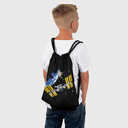 Рюкзак-мешок Международная Космическая Станция 3D, цвет: 3D-принт — фото 2