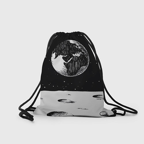 Мешок для обуви Космонавт на луне / 3D-принт – фото 2