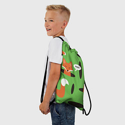 Рюкзак-мешок Лисичка в норке, цвет: 3D-принт — фото 2