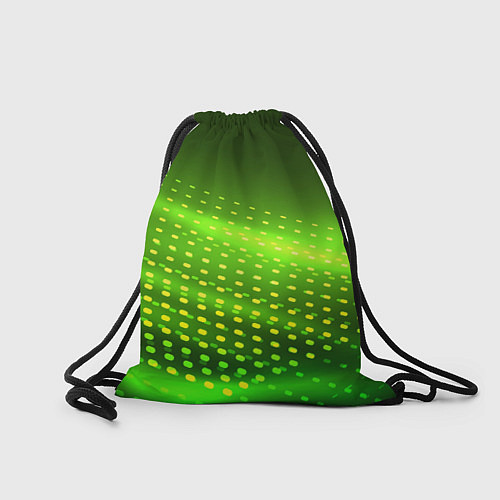 Мешок для обуви Классическая зеленая машина Жук / 3D-принт – фото 2