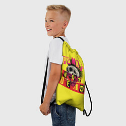 Рюкзак-мешок Punks Not Dead - Панки Хой!, цвет: 3D-принт — фото 2