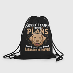 Рюкзак-мешок Моя собака Лабрадор Ретривер, цвет: 3D-принт
