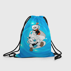 Рюкзак-мешок Две чашечки Cupheadг, цвет: 3D-принт