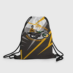 Рюкзак-мешок Мотокросс Экстрим, цвет: 3D-принт