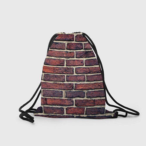 Мешок для обуви Brick Wall / 3D-принт – фото 2
