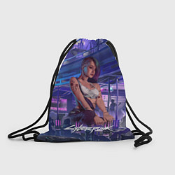 Рюкзак-мешок Jydy Джуди Cyberpunk2077, цвет: 3D-принт