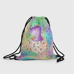 Рюкзак-мешок Малыш динозаврик, цвет: 3D-принт