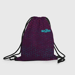 Рюкзак-мешок CS:GO - Соты, цвет: 3D-принт