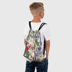 Рюкзак-мешок Цветы Распускающиеся, цвет: 3D-принт — фото 2