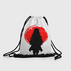 Рюкзак-мешок НЕДЗУКО КРАСНОЕ СОЛНЦЕ КЛИНОК, цвет: 3D-принт