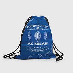 Рюкзак-мешок AC Milan Legends, цвет: 3D-принт