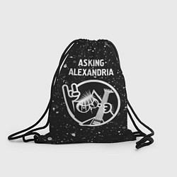 Мешок для обуви Asking Alexandria - КОТ - Краска