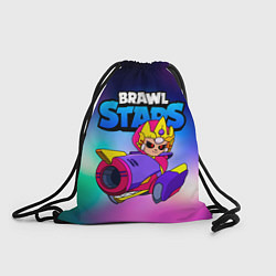 Рюкзак-мешок Бонни Bonnie Empress Brawl Stars, цвет: 3D-принт