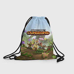 Рюкзак-мешок Minecraft Dungeons Heroes Video game, цвет: 3D-принт