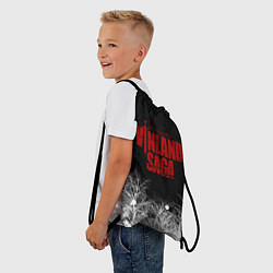 Рюкзак-мешок Сага о Винланде логотип, цвет: 3D-принт — фото 2