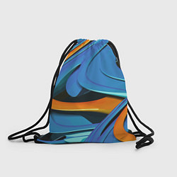 Рюкзак-мешок Abstraction Fashion 2037, цвет: 3D-принт