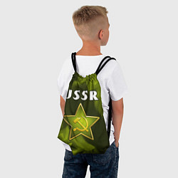 Рюкзак-мешок USSR - ЗВЕЗДА - Огонь, цвет: 3D-принт — фото 2